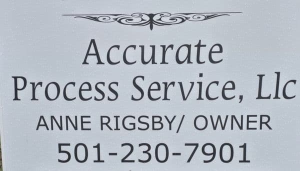 Accurate Process Service, Process Server in Searcy Arkansas